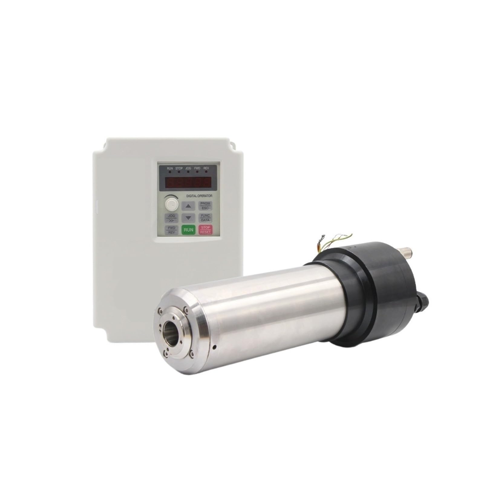 KACOME 2.2kw Water-Cooled Spindle Spindle Motor 220v Speed 24000rpm 4-Pole 800Hz Metal/Woodworking(220v,30000rpm)