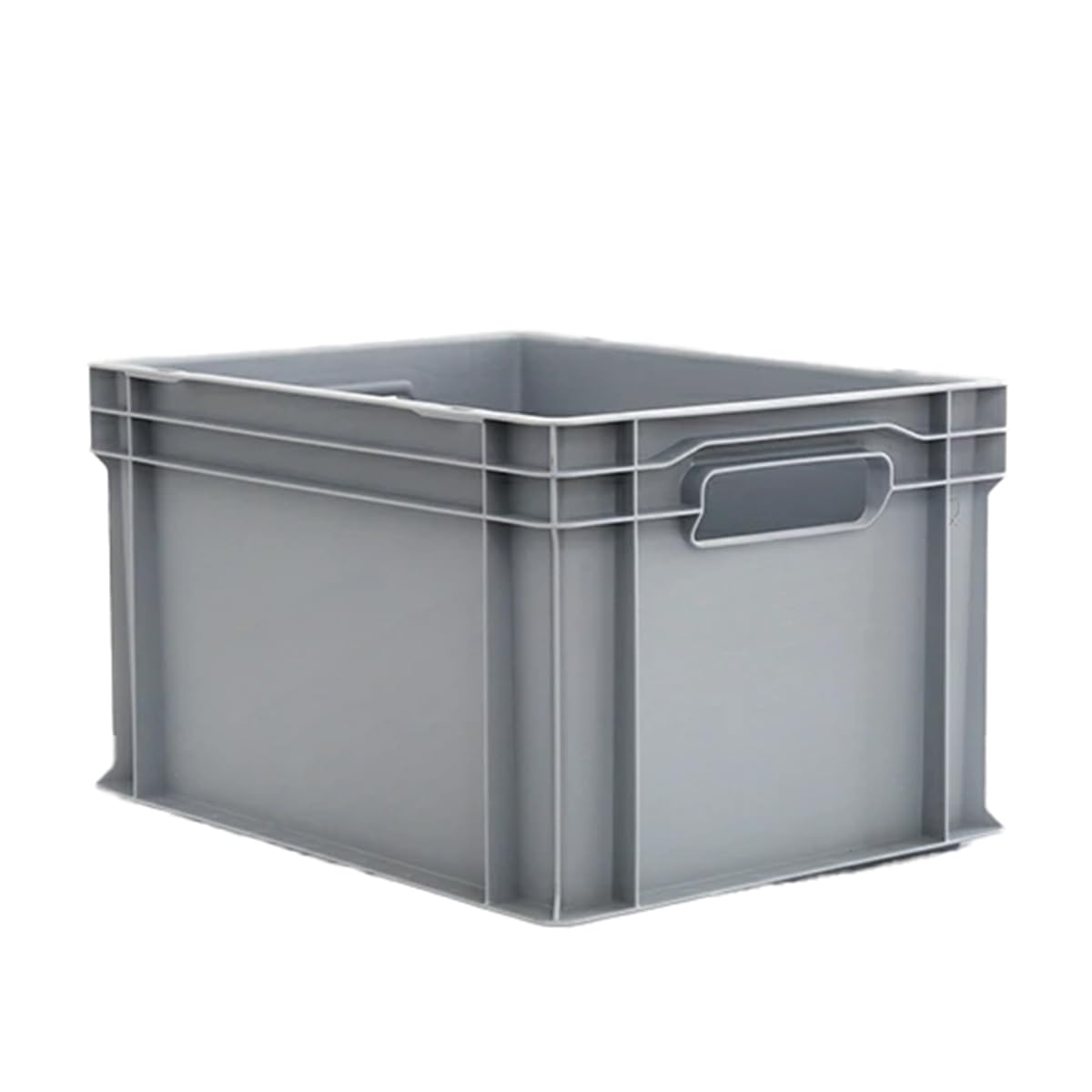 ALUTEC Conteneur en plastique fermé (capacité de 23 l, dimensions externes de 400 x 300 x 235 mm, empilable, apte au contact alimentaire, résistant au froid et à la chaleur de -​40°C à +​80°C) 75040