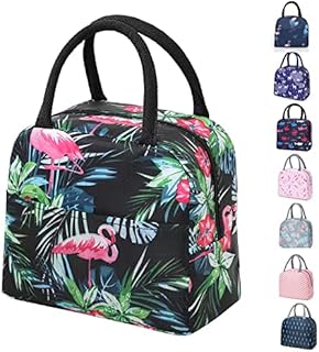 LuckY.Ss Insulated Lunch Bags Small for Women Work,Student Kids to School,Thermal Cooler Tote Bag Picnic Organizer Storage Lunch Box Portable and Reusable (Rainbow Horse)