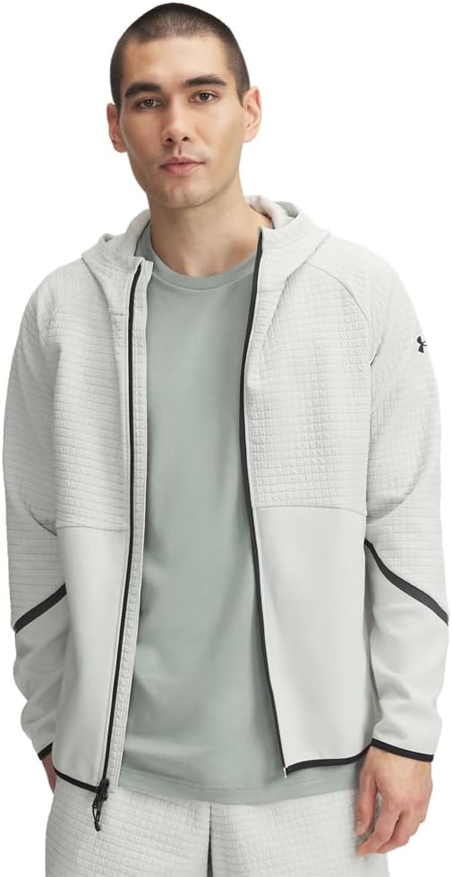 Under Armour Men's Unstoppable Fleece Grid Full Zip Hoodie