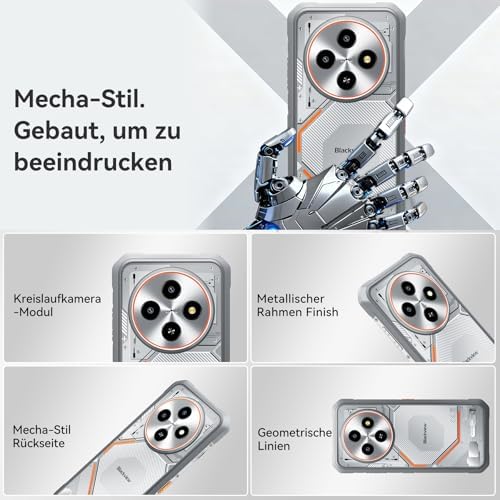 Blackview Fort 2 Outdoor Handy Ohne Vertrag Android 15 256G – Bild 3