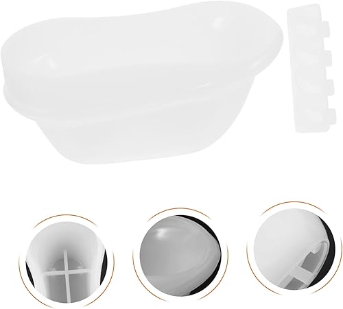 Miniatura 7 de 4 juegos de moldes de silicona para bañera, bandeja de herramientas de silicona, posavasos de silicona para bañera, caja de almacenamiento de