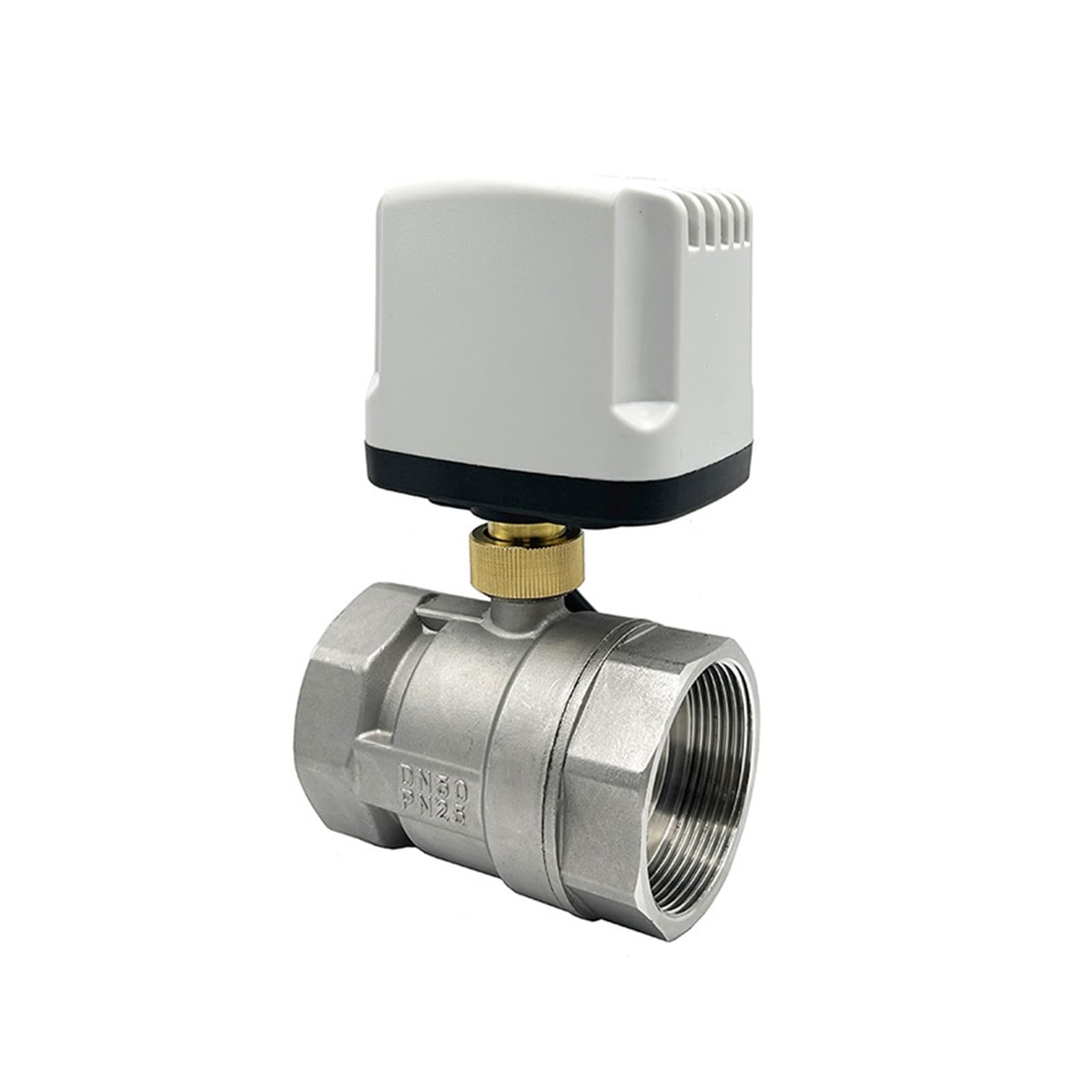 Vanne électrique étanche IP65 en inox DN25 pour contrôle automatique 24V