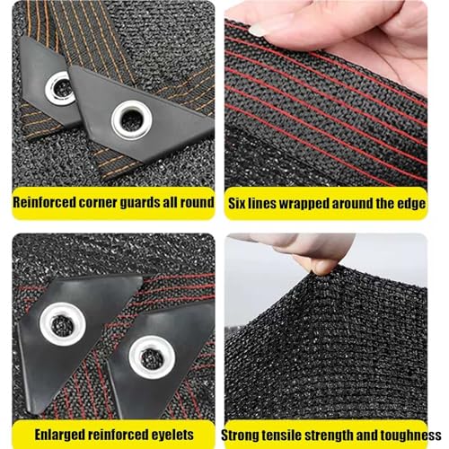 Toile à 90% avec œillets en maille HDPE durable pour protection de piscine