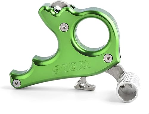 Miniatura 9 de SHARROW Ayudas de liberación de tiro con arco compuesto de 3 dedos Ayuda de liberación de arco de engranaje compuesto accesorio de arco