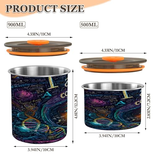 Envase para café acero inoxidable 500ml con tapa miniatura 2
