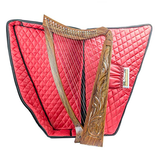 Royal Harps 22 String Harp Solid Rosewood Extra Strings & Carrying Case Great For Teenagers thumb #2