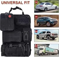 Refein Taktische Autositz Organizer, Rückenlehnenschutz mit 5 Abnehmbare Molle Tasche für Camping, Auto Organizer Rücksitz Wasserdicht für LKW Ford Jeep SUV Zubehör – Ansicht 7