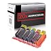 Produktbild Logic-Seek 20 Druckerpatronen MIT CHIP und Füllstandsanzeige für Canon Pixma iP4850, MG5150, MG5250, MG6150, MG8150 kompatibel mit PGI-525BK, CLI-526C, CLI-526M, CLI-526Y und CLI-526BK