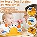 VoMii Baby Toys Silicone with Suction Cup for High Chair Toddler Sensory Toys for 12 Month, Montessori Sensory Activity Toys for 1-3 Year, Pull String Toy for Infant Toddlers Gift