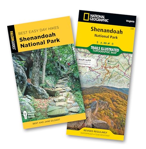Best Easy Day Hikes Shenandoah National Park / National Geographic Trails Illustrated Map Shenandoah...