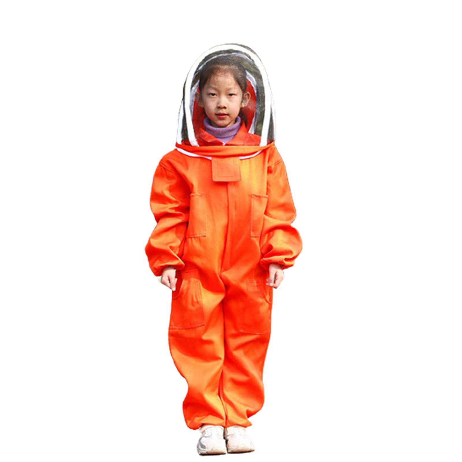 RXYNLL Children's Bee-proof Clothing Beekeeping Clothes Jumpsuit For Child, Bee Farm Visitor Protect Beekeeping Suit With Children's Cap