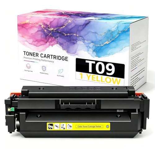 Toner T09 jaune sans traces pour votre Canon LBP1127C fluide
