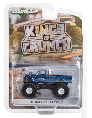 1987 F-250 Monster Truck Bigfoot Modelo Diecast 1/64 miniatura 2