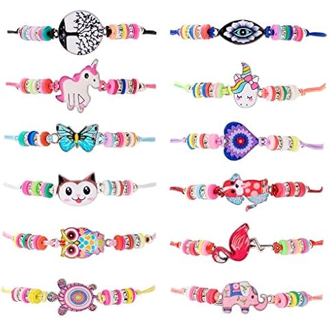 ZITFRI Pulseras Niña de Animales Trenzadas Cover
