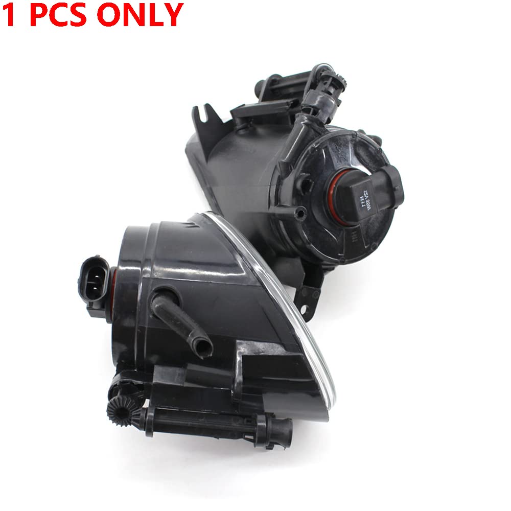 Riloer 1 pieza Faro antiniebla delantero izquierdo/derecho para coche, 4L0941699A (izquierda), 4L0941700A (derecha), apto para A-ud-i Q7 2010-2015