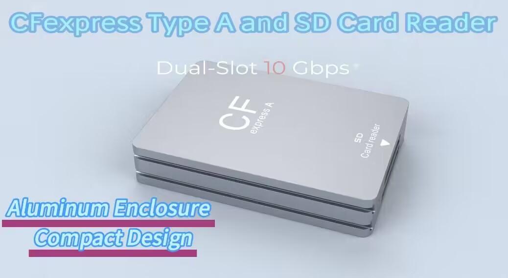 Amazon.com: CFexpress Type A and SD Card Reader, Dual-Slot USB 3.2