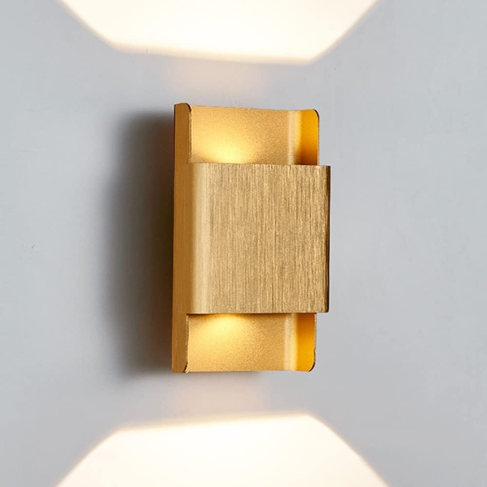 IVEKYKIBC Minimalist Wall Lamps丨Hotel Living Room Lighting Fixtures丨led Aluminum Bedroom Bedside Sconces丨Corridor Aisle - Lamp Light Up and Down Chandelier
