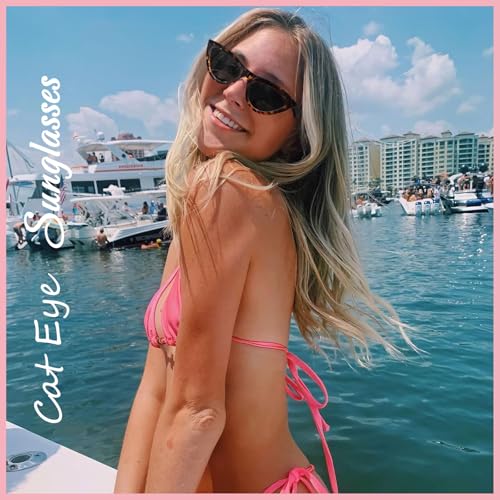 Retro Cat Eye Sunglasses for Women Trendy Polarized Womens Sunnies2