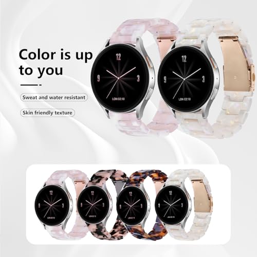 Correa de resina para reloj, ligera 20/22mm, unisex miniatura 4