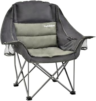 OUTSIDER Oversized Camping Chair Padded Folding Chair 180kg