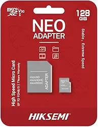 CARTAO DE MEMORIA MICRO SD HIKSEMI NEO 128GB