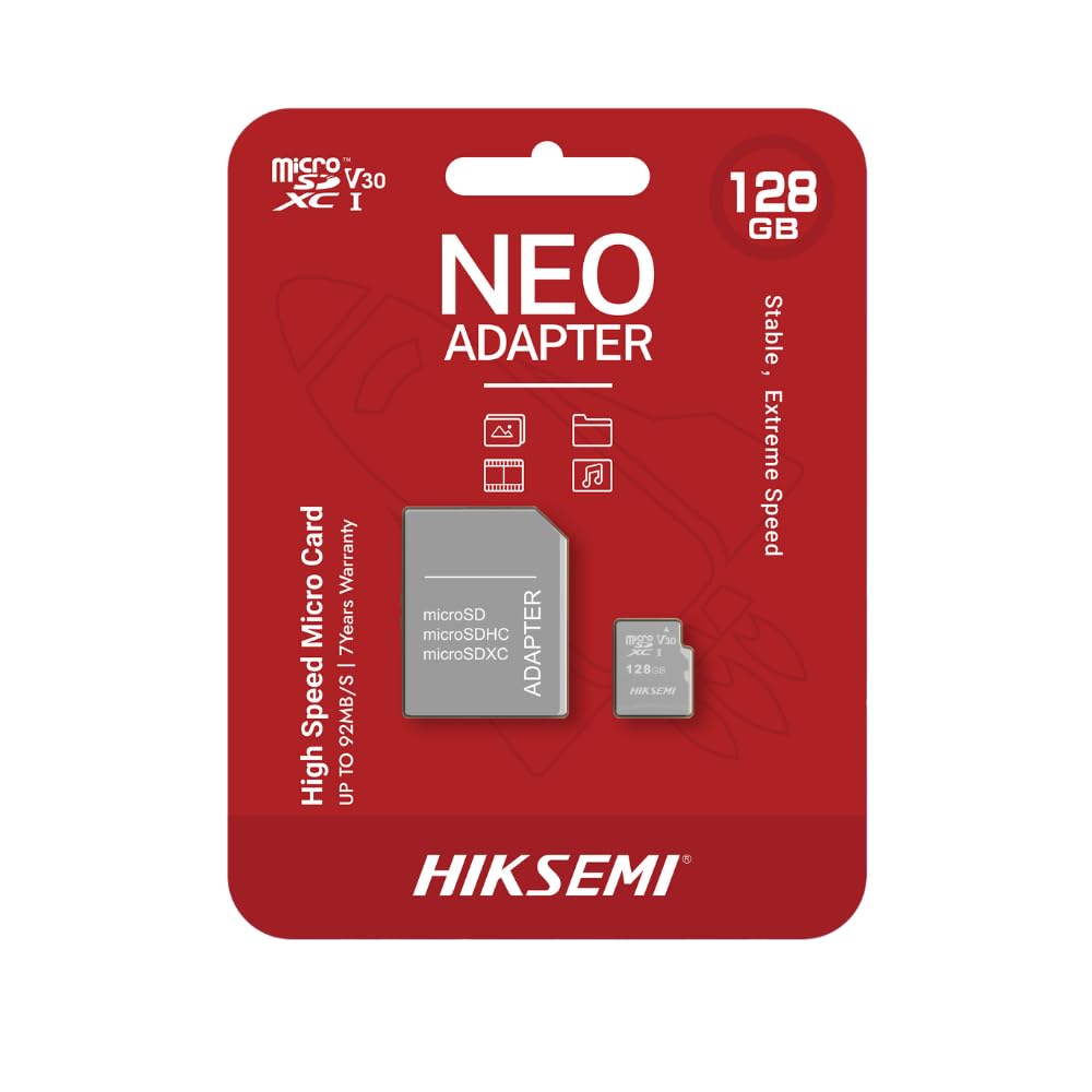 CARTAO DE MEMORIA MICRO SD HIKSEMI NEO 128GB | Amazon.com.br