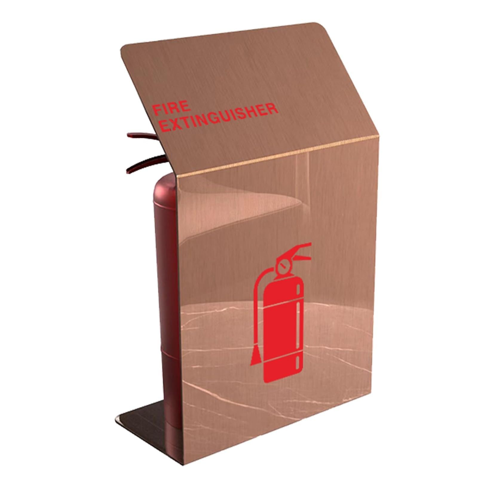 Estuche y soporte para extintor de incendios, equipo de seguridad de emergencia para un fácil acceso e instalación en el hogar u oficina