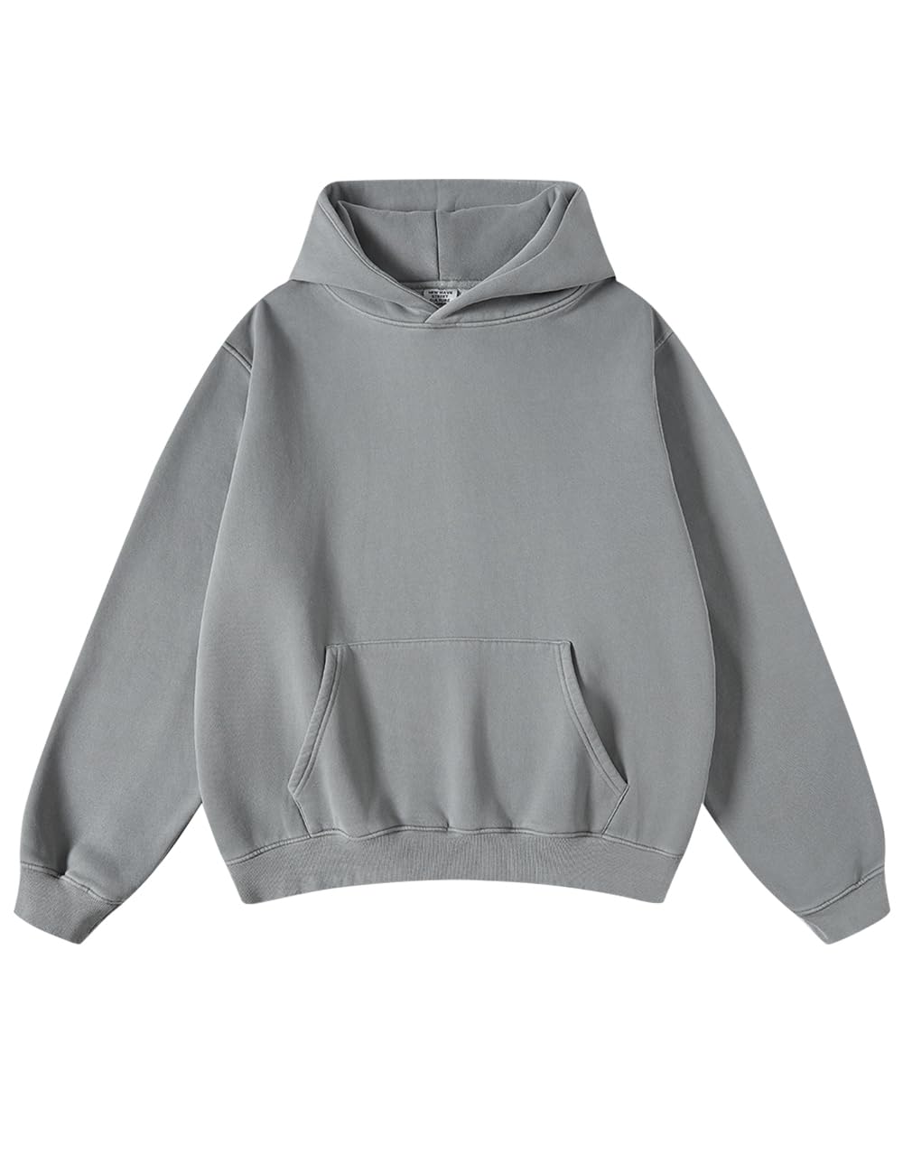 FAIABLEHoodies for Men Vintage Acid Wash Hoodie Athletic Midweight Fleece Sweatshirt Street Breaking Skateboarding Hoodies