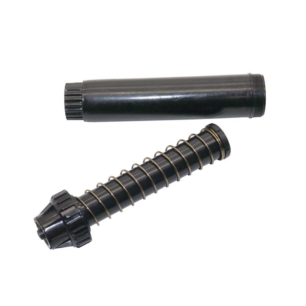 Strumenti for l'irrigazione da Giardinaggio, 10 irrigatori a Scomparsa in plastica Regolabili, 25-360 Gradi, for irrigazione del Prato, Filettatura Femmina da 1/2", spruzzo d'Acqua