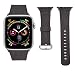 Apple Watch Band, iitee Glitter Bling Replacement Leather Bracelet for Apple Watch Series 3 Series 2 Series 1(Black 38mm)