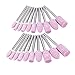 𝐋𝐮𝐨 𝐤𝐞 100 Pcs Rotary Polishing Bits, 1/8 Inch Shank Abrasive Polishing Tips Buffing Kits for Dremel Rotary Tool (Abrasive Stone/Rubber/Sesame/Cowhide/Wool)