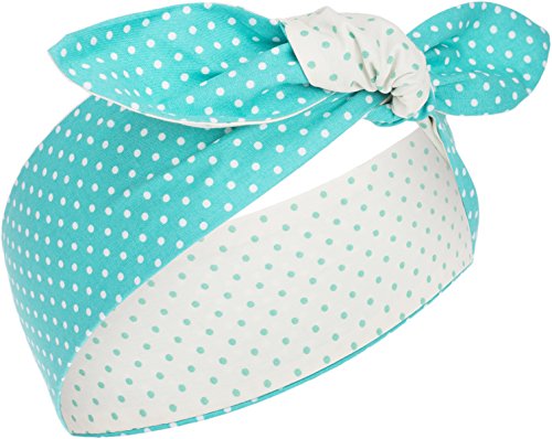 Preisvergleich Produktbild Küstenluder Damen Haarband Aviva Punkte Haartuch Länge: 88cm / Breite: 7cm