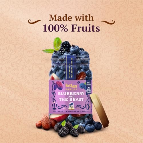 Image of Kissan Blueberry & Mulberry spread 340g