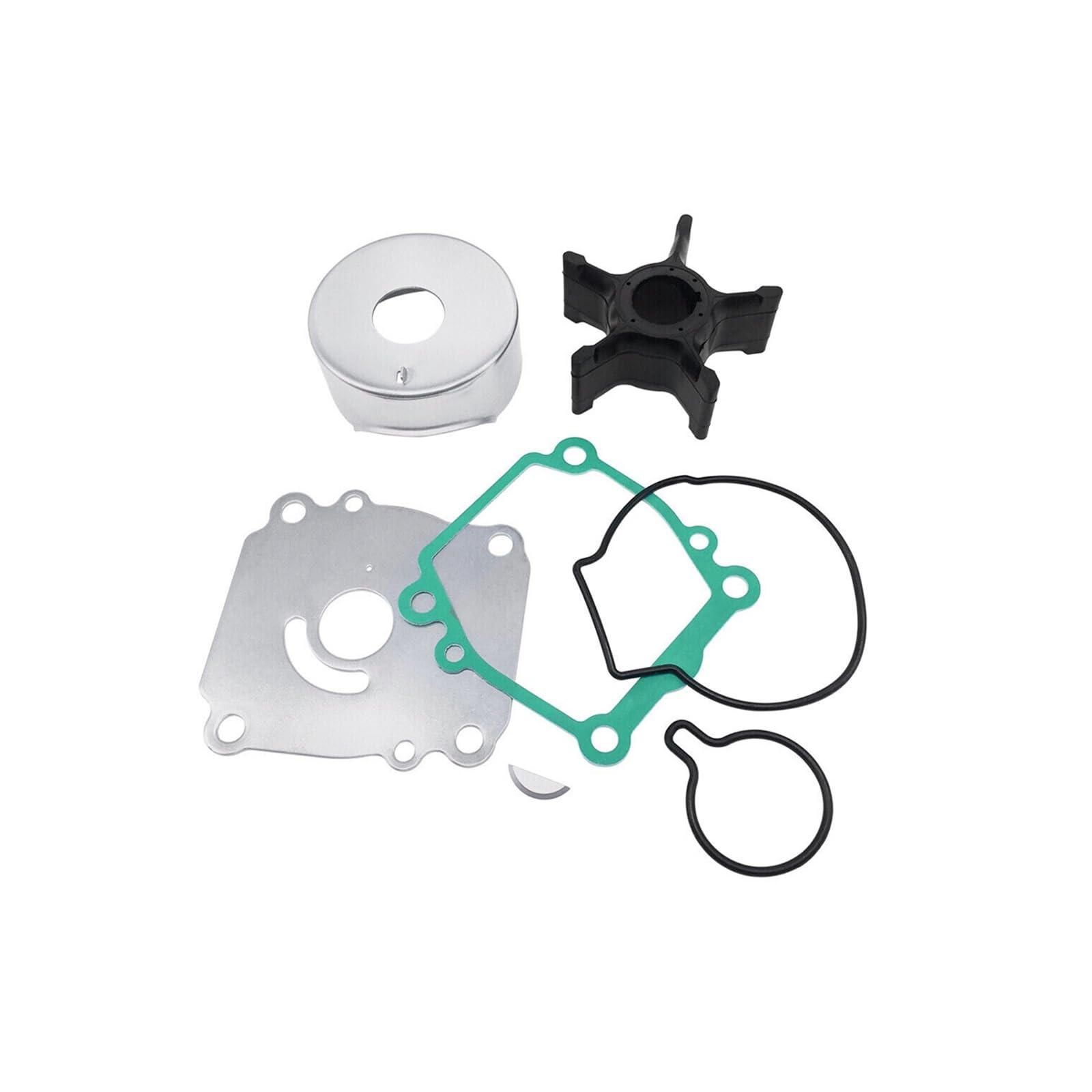 Water Pump Impeller Repair Kit 17400-92J00 Compatible With Suzuki Outboards, DF115 DF140, Easy To Install
