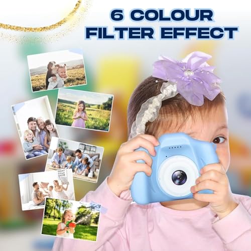 Image of BuyLuxe Mini Camera for Boys & Girls | HD Digital Kids Camera with Video Recording, Photo Capture, Rechargeable Battery | Lightweight & Portable Toy Camera for Kids
