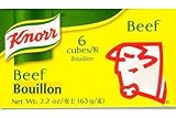 Knorr Beef Bouillon Cubes 2.3 Oz (Pack of 12)