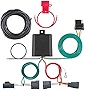 CURT 56334 Vehicle-Side Custom 4-Pin Trailer Wiring Harness, Fits Select Dodge Nitro, Jeep Liberty , Black