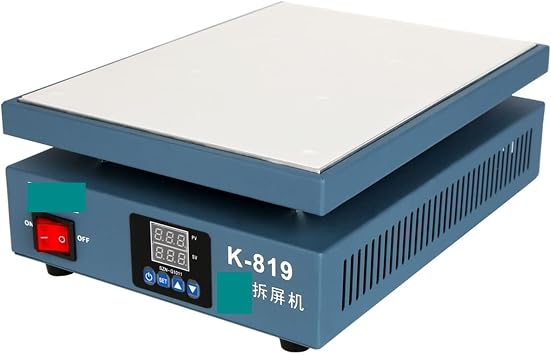 12" Inch LCD Screen Heating Platform Large-size 28cm*20cm Station For Touch Preheat Separator Machine