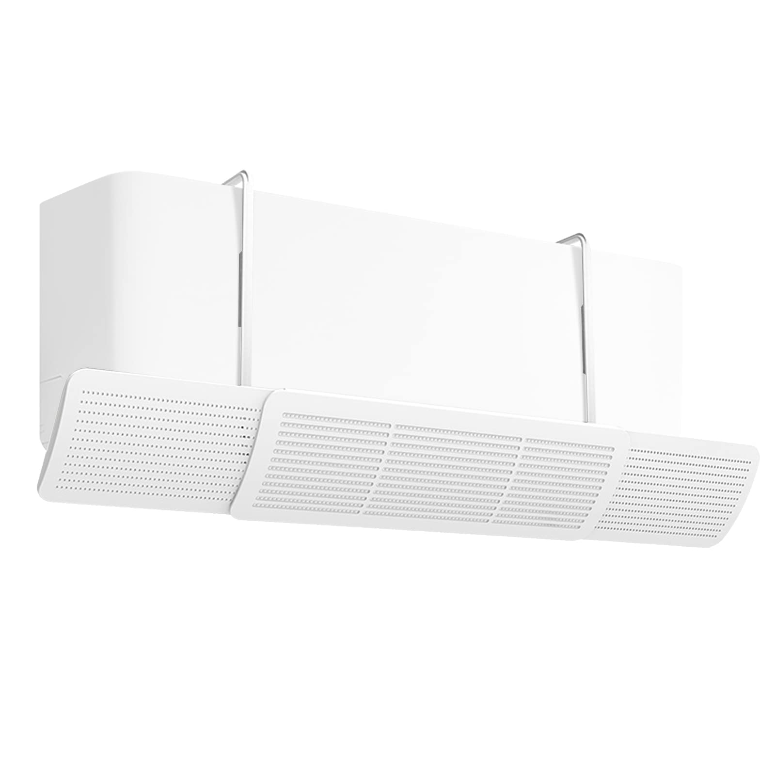 Adjustable Air Conditioner Deflector | Air Conditioning Ventilation Deflector | Anti Direct Blowing Retractable Air Conditioner Baffle Adjustable Wind Deflector Scale Air Guide Cover For Home Accessor
