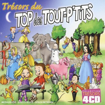 Coffret 4 CD : Le Top des Tout P'Tits [Audio CD]