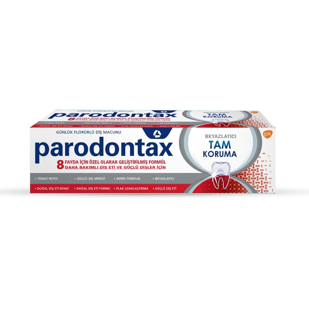 Parodontax Diş Eti Bakımı Tam Koruma & Beyazlatıcı Diş Macunu 75 ml