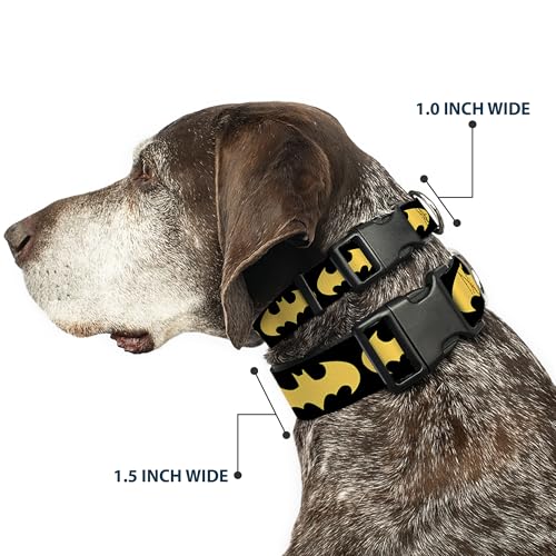 Collar de plástico Bat señal 1 amarillo contra tirones accidentales 3