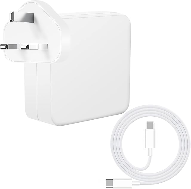 Mac Book Pro Mac Charger Replacement,61W USB C Fast Mac Charger Power Adapter Compatible with Mac Book Pro 16, 15, 14, 13 Inch,Mac Book Air 13 Inch, iPad Pro 2022/2021/2020/2019,2M USB C to C Cable