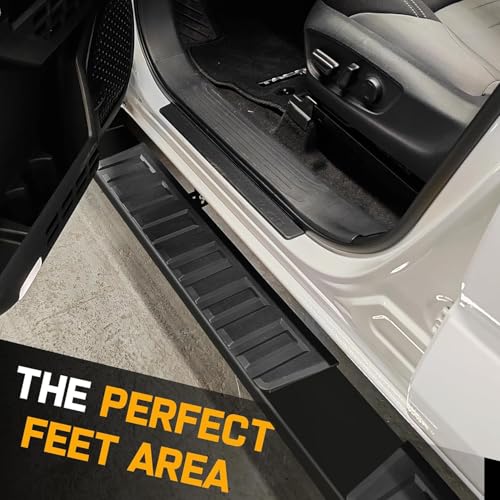 Image of COMNOVA Running Boards for 2007-2018 Chevy Silverado Crew Cab(Diesel Model)