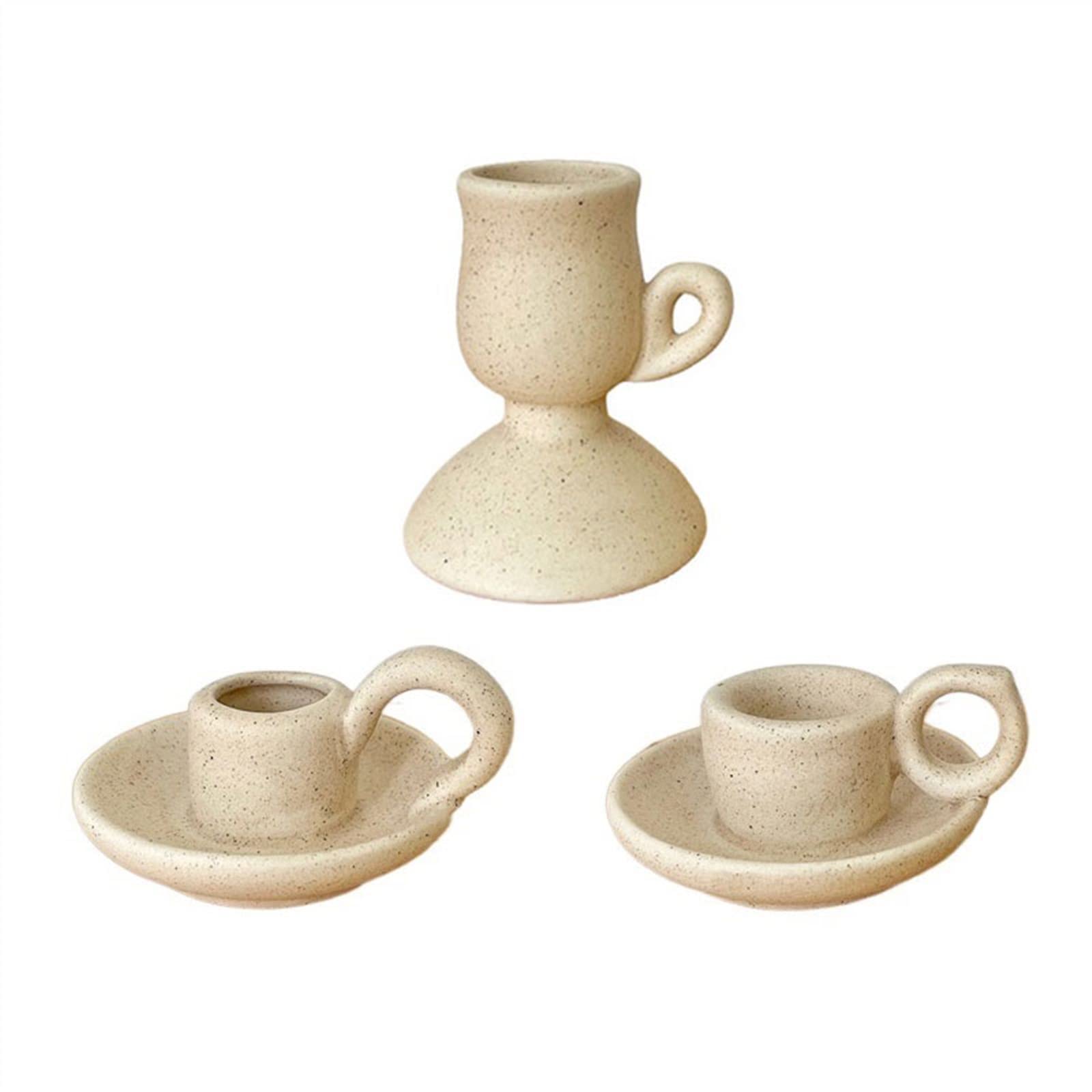 Candlestick Holder Home Decoration Aromatherapy Candle Holder Ceramic Desktop Ornaments