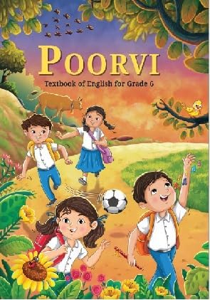Poorvi Textbook Of English For (Grade 6) Class VI Latest Edition as per ...