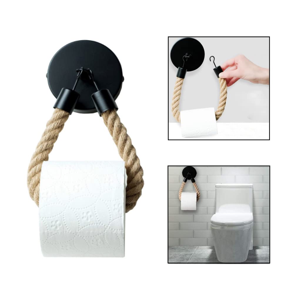 Porte-papier Toilette Rétro Vintage Porte-papier Toilette Mural Antique