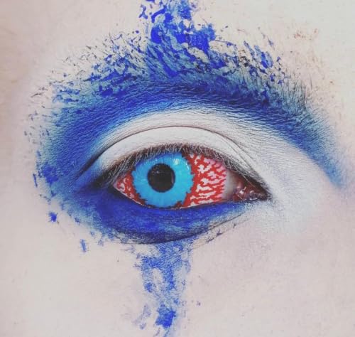 Lentille de contact Sclérale Cosplay : accessoire yeux sans correction Halloween 1 an