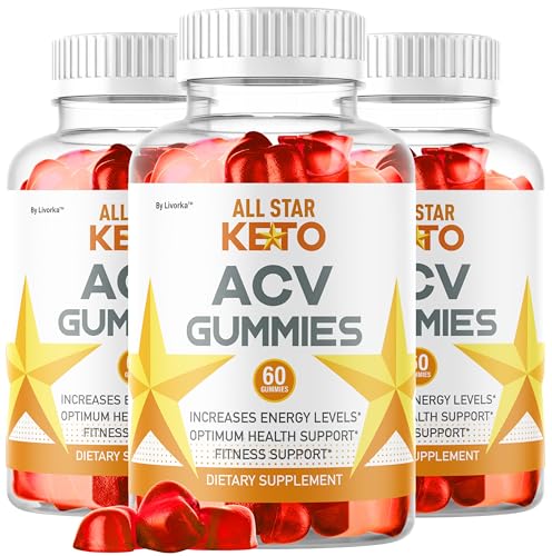 (3 Pack) All Star Keto Gummies Advanced Premium Formula All Natural, 180 Gummies for 3 Months